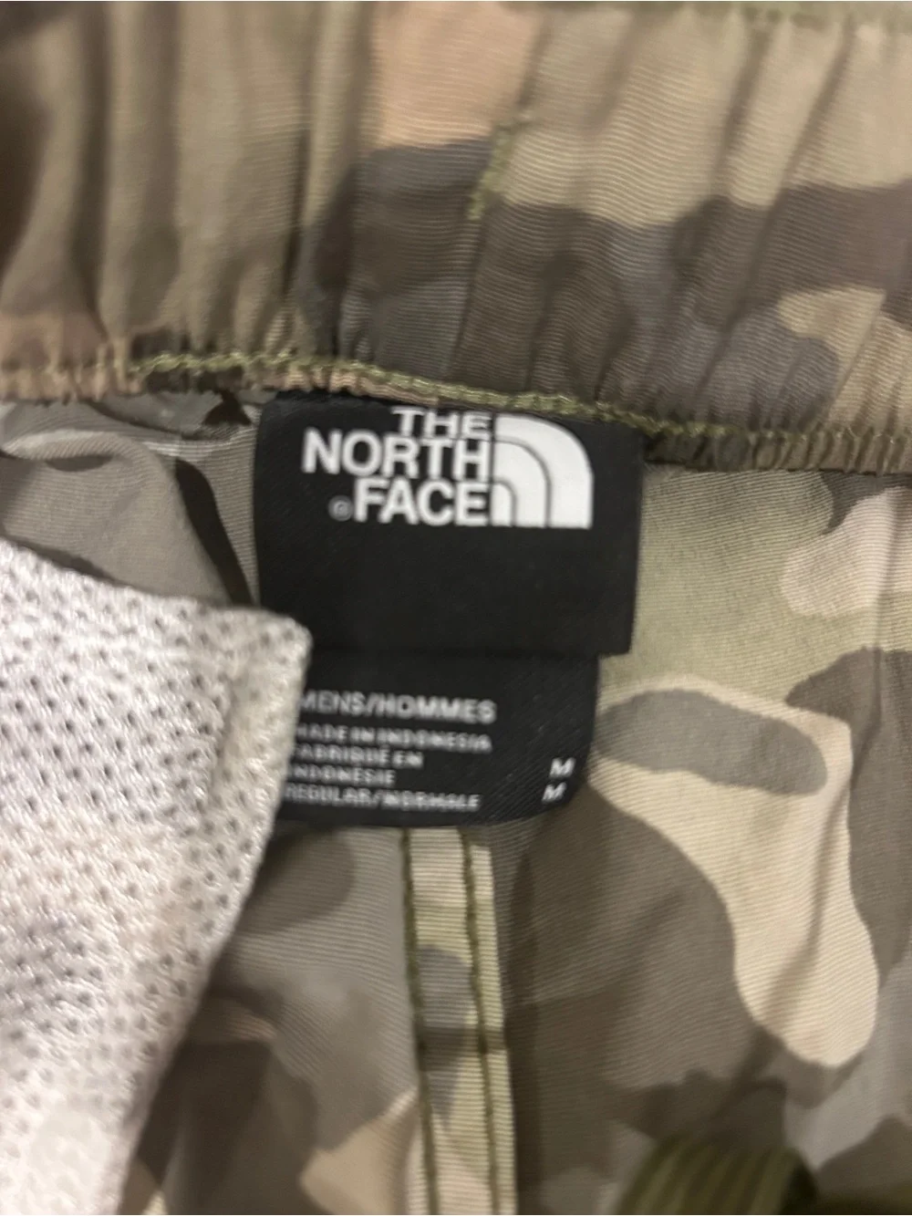The North Face Men's Camo Cargo Pants - Olive/Brown